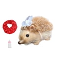 thumbnail image 1 of Muñeca de erizo para bebé, muñeco de silicona, juguete para nevera, juguete de erizo Reborn suave y divertido de 5 pulgadas para niñas, juego de rol, Marrón, 1 of 10