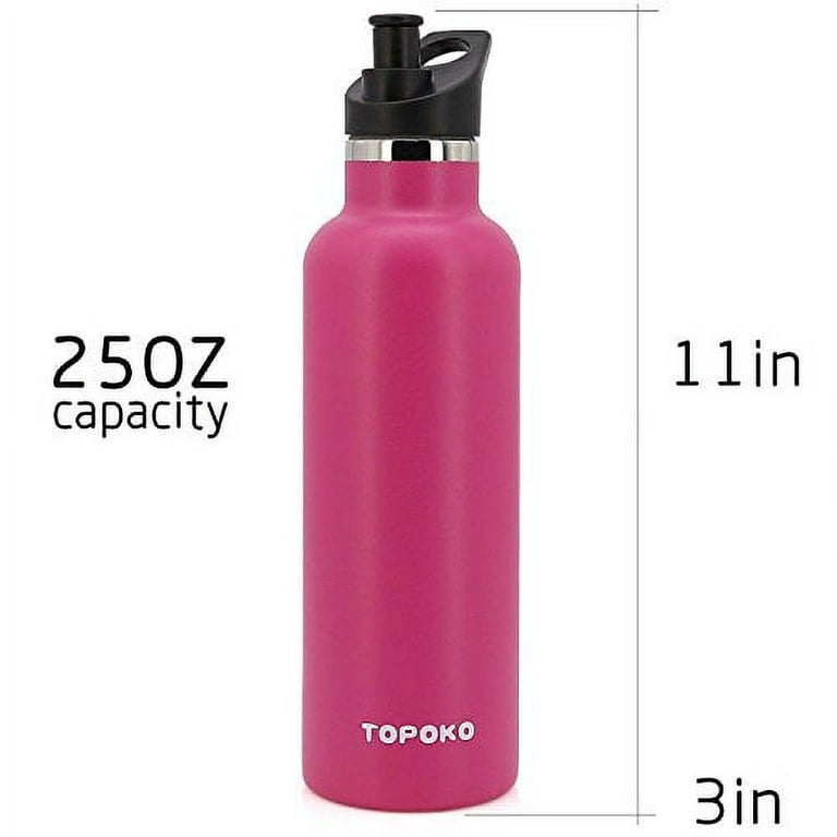 25 OZ Vacuum Insulated Stainless Steel Double Wall, Sweat Proof