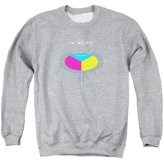 Yes Men's 90125 Sweatshirt Medium Athletic Heather