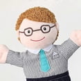 thumbnail image 3 of Dad Family Hand Puppet, Plush Hand Puppet Puppet Theater Toys, Educational Toy, 3 of 5