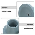 thumbnail image 3 of FONDOTIN 4Pcs Grey Rubber Shower Chair Leg Caps Replacement Feet for Bath Stool Safety, 3 of 6