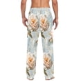 thumbnail image 4 of FORMRS Mens Pajama Pants with Pockets Sleepwear Lounge Bottoms Sizes S-2XL, Whimsical Rose, 4 of 7