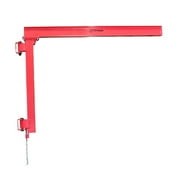 Wall Mounted Cantilever Crane 1,000 LB Capacity 180 Degree Rotation Steel I-Beam 69.5” High