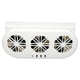 thumbnail image 1 of Ventilador de ventilación para coche, USB, con tres salidas, extractor de aire para ventana, aire acondicionado de verano para la mayoría de coches, color blanco, 1 of 8