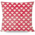 thumbnail image 6 of Pink Valentines Day Pillow Covers 18X18 Set of 4 Polka Dot Love Heart Truck for Valentines Day Decor Outdoor Valentine Decorative Throw Pillows Cushion Case Decorations for Couch, 6 of 6