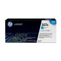 HP 307A Cyan Original LaserJet Toner Cartridge, ~7,300 pages, CE741A