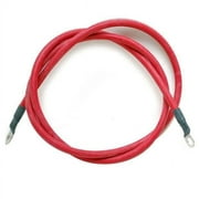 Taylor Cable Products Red 1 AWG 7 Ft Boat Battery Cable