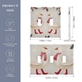 thumbnail image 2 of Yayeee Toggle Light Switch Wall Plate 2-Gang 4.56"x4.48" Decorative Outlet Cover, Winter Geese, 2 of 7