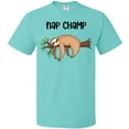 thumbnail image 3 of Inktastic Nap Champ Cute Sleeping Sloth T-Shirt, 3 of 5