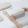 thumbnail image 6 of 6 Pieces Memory Fabric Clothes Organizers Waterproof Portable Travel Storage Bags for Luggage, 6 of 8