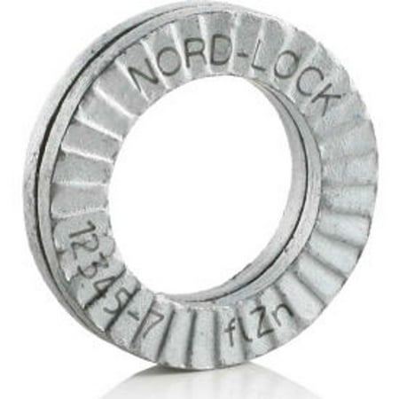 

Nord-Lock 1530 Wedge Locking Washer - Carbon Steel - Zinc Flake Coated - M12 - P 1530 GLO-B2083473