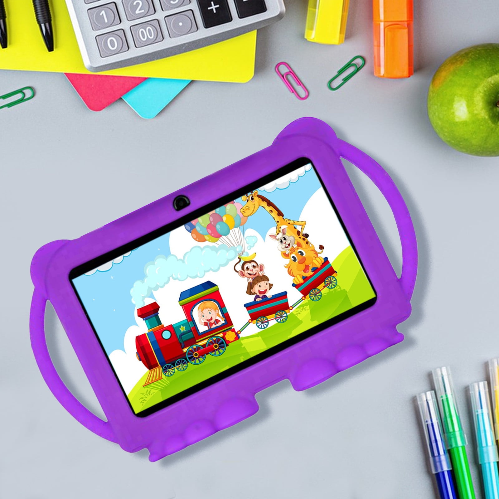 Upgraded 7-inch Children's WiFi Tablet Computer Android Tablets 2+16G Children's Early Education Learning Machine Parent-child Gift Machine Christmas Gift