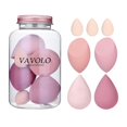 thumbnail image 1 of Set de esponjas de maquillaje VAVOLO de 7 piezas multicolor, beauty blenders, 1 of 7