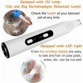 thumbnail image 3 of Queilt 1pc Dog Clipper, Cat Clipper, Dog Shaver, Quiet, USB Rechargeable, with Lamp, Dog Clipper, 3 of 4