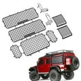 thumbnail image 4 of Simulación de Malla de la Ventana Metálica de RC RC Exquisito Evite Rascarse La Proteccióse de la Ventana del Defensor RC para Los LOS Automóviles TRX4 RC, 4 of 7