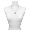 thumbnail image 3 of Delight Jewelry Curled Up Cat Live Ring Charm Necklace, 18", 3 of 4