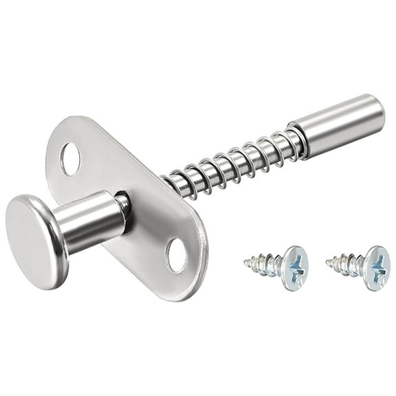 Plunger Latches Spring-loaded Stainless Steel 7mm Dia Head 70mm Total Length
