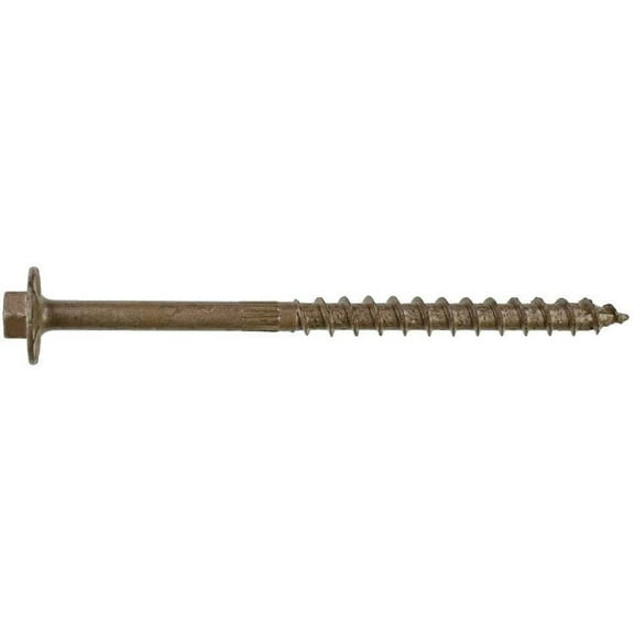 Simpson Structural Screws ST75 12Pc 6" Struc Hx Screw