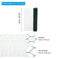 thumbnail image 2 of Uxcell 118"x14" Chicken Wire Mesh 0.6 Inch Hexagonal PVC Coated Chicken Wire Fencing with Zip Ties and Gloves, 2 of 6