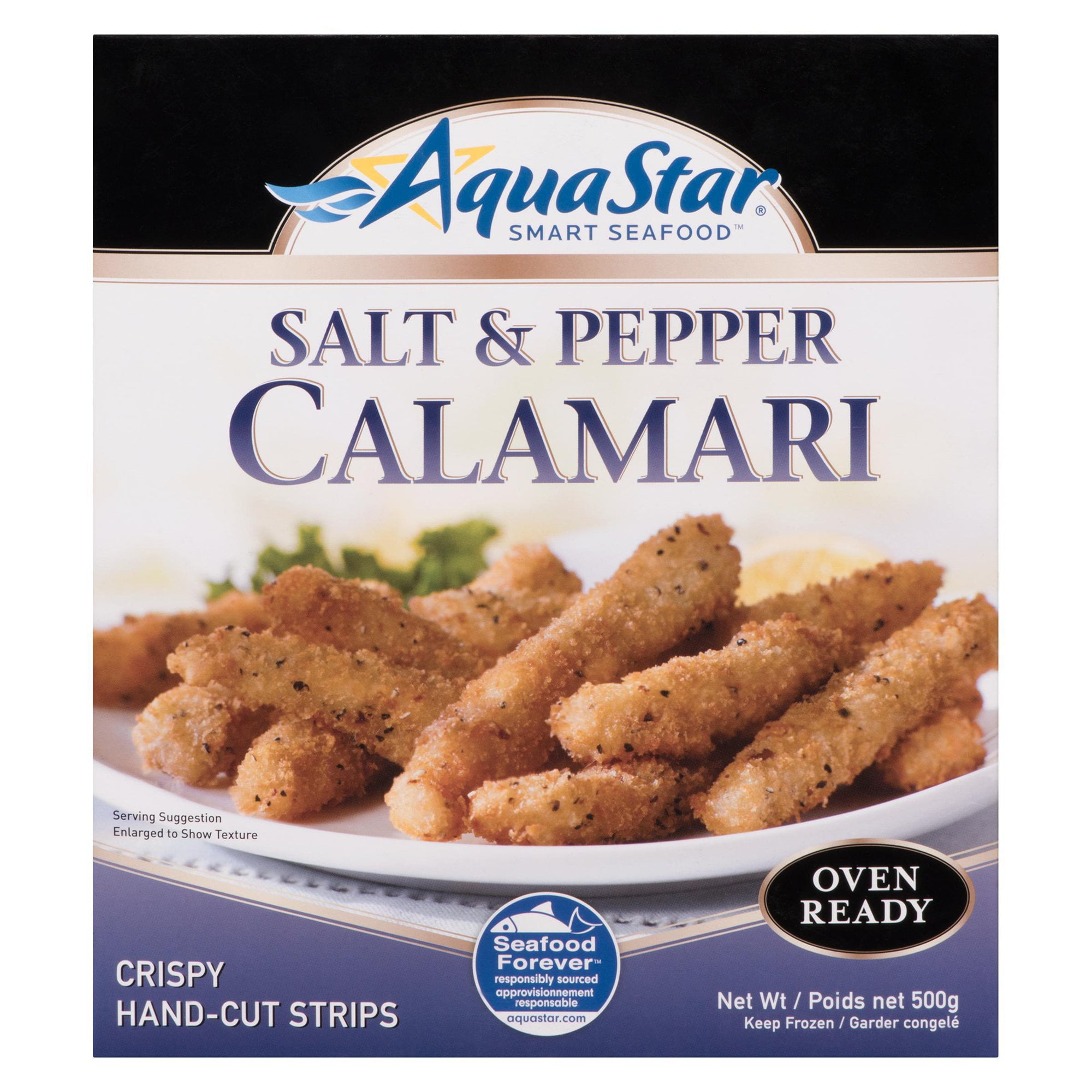 Prets A Cuire , Calmar au sel et au poivre Aqua Star