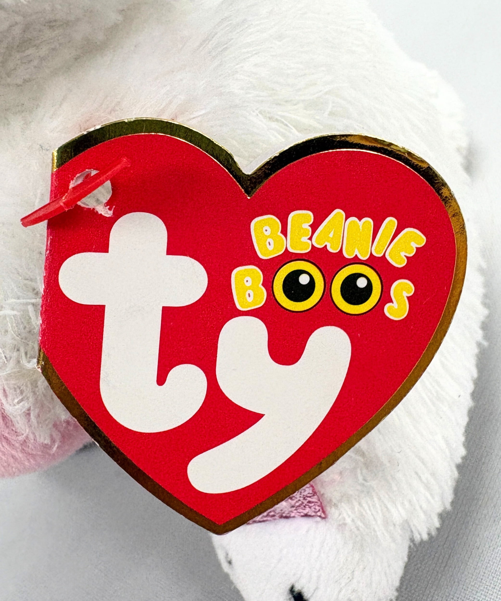 TY Beanie Boos Slippers the Easter Bunny with Slippers 6"
