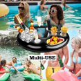 thumbnail image 7 of Pool Drink Holder Floats,Inflatable Floating Drink Holder with 8 Holes Large Capacity,Drink Float for Pool Party Beach Accessories Floaties, 7 of 7