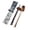 B, variant on XKHZJL Premium Japanese Chopsticks with Spoon Reusable, Traditional Lacquer Art Wooden Chopsticks, Japanese Vintage Wooden Chopsticks Spoon Tableware