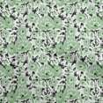 thumbnail image 1 of oneOone Silk Tabby Sea Green Fabric Florals Quilting Supplies Print Sewing Fabric By The Yard 42 Inch Wide, 1 of 5