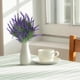 thumbnail image 5 of Tallos Artificiales de Lavanda de 15.35 Pulgadas, Simulación de 7 Tenedores, Rojo, Marrón, Rosa Fuerte, de Plástico, para Flores | Ramas Decorativas Realistas y Duraderas para Centros de Mesa de Fies, 5 of 6