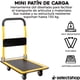 thumbnail image 3 of Carro Patin Diablito con Ruedas Giratorias Plataforma De Carga Plana Plegable Carrito Manual de Empuje Carga hasta 150 Kg (Amarillo), 3 of 7