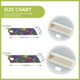 thumbnail image 3 of Kdxio Bright Universe Name Plate Compatible Stanley Cups Name Tag Acrylic Nameplate Tumbler Lid Topper for Cup Accessories, 3 of 9