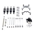 thumbnail image 1 of ZheElen 20Pcs Aluminum Alloy 1/12 Steering Link Rod Set For MN D90 RC Car Part RC Car Accessories Replacement Parts RC Upgrade Part Silver, 1 of 1