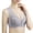 Grey, variant on Sngxgn Women’s Wireless Bra, Compression S upport Bra(Beige,42)