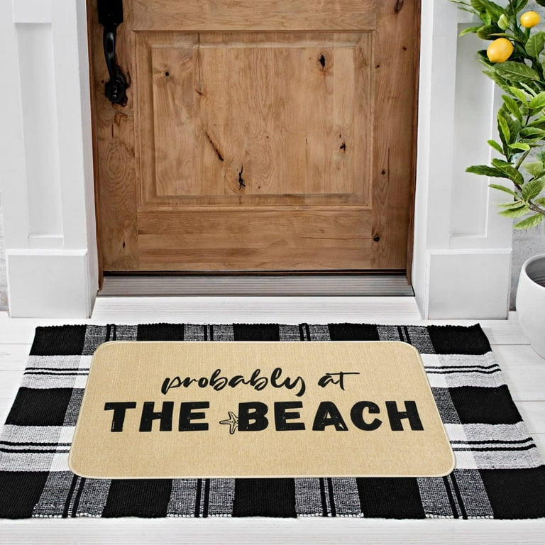 Probably at the Beach Doormat 