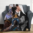 thumbnail image 3 of Paul Mescal Blanket Cool #1 Ultra Soft Flannel Fleece Blanket Stylish Bedroom Living Room Sofa Warm Blanket All Season Use 30"*40"（76 * 100cm）, 3 of 5