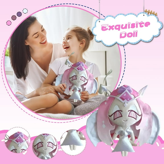 Cookie Run Kingdom Toys - Eternal Sugar Cookie Plush, 9.84 Inch Collectible, Best Gift Idea