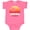 Hot Pink, variant on Inktastic Aruba Vacation Boys or Girls Baby Bodysuit