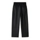 thumbnail image 3 of Pantalones de hombre de longitud completa, color liso, cintura elástica, bolsillo recto, pantalones de celebridad finos, pantalones de hombre, 3 of 3