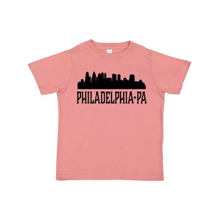 

Inktastic Philadelphia Pennsylvania City Skyline Gift Toddler Boy or Toddler Girl T-Shirt