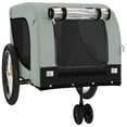 thumbnail image 6 of vidaXL Pet Bike Trailer Bicycle Cargo Dog Stroller Oxford Fabric and Iron, 6 of 35