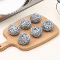 thumbnail image 3 of Stainless Steel Sponges Scrubber Reusable Utensils Cleaning Ball for Kitchen, 3 of 6