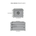 thumbnail image 7 of Crosley Vinyl Album Storage Crate Holds, 7 of 7