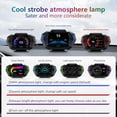 thumbnail image 4 of Scienceny Compatibilidad universal Car HUD - Pantalla de tablero fácil de instalar con pantalla grande Digital Head Up Display Speed Paneles de instrumentos para automóviles, 4 of 6