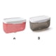thumbnail image 4 of Yuarrent Caja de pañuelos Universal para baño montada en la pared, almacenamiento impermeable, servilletas de papel higiénico, toallero facial para Juegos de accesorios de baño Rosado Yuarrent HA067212-01, 4 of 6