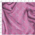 thumbnail image 4 of Soimoi Brush Stroke Print,Cotton Cambric, Quilting Fabric Sold by The Yard 42 Inch Wide, Medium Weight Cotton Fabric, SewingSupplies,Pink & Purple, 4 of 6