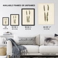 thumbnail image 3 of Vintage Botanical Croton Interruptum Leaf Fawcett Huge Wall Art Poster Print, 3 of 4