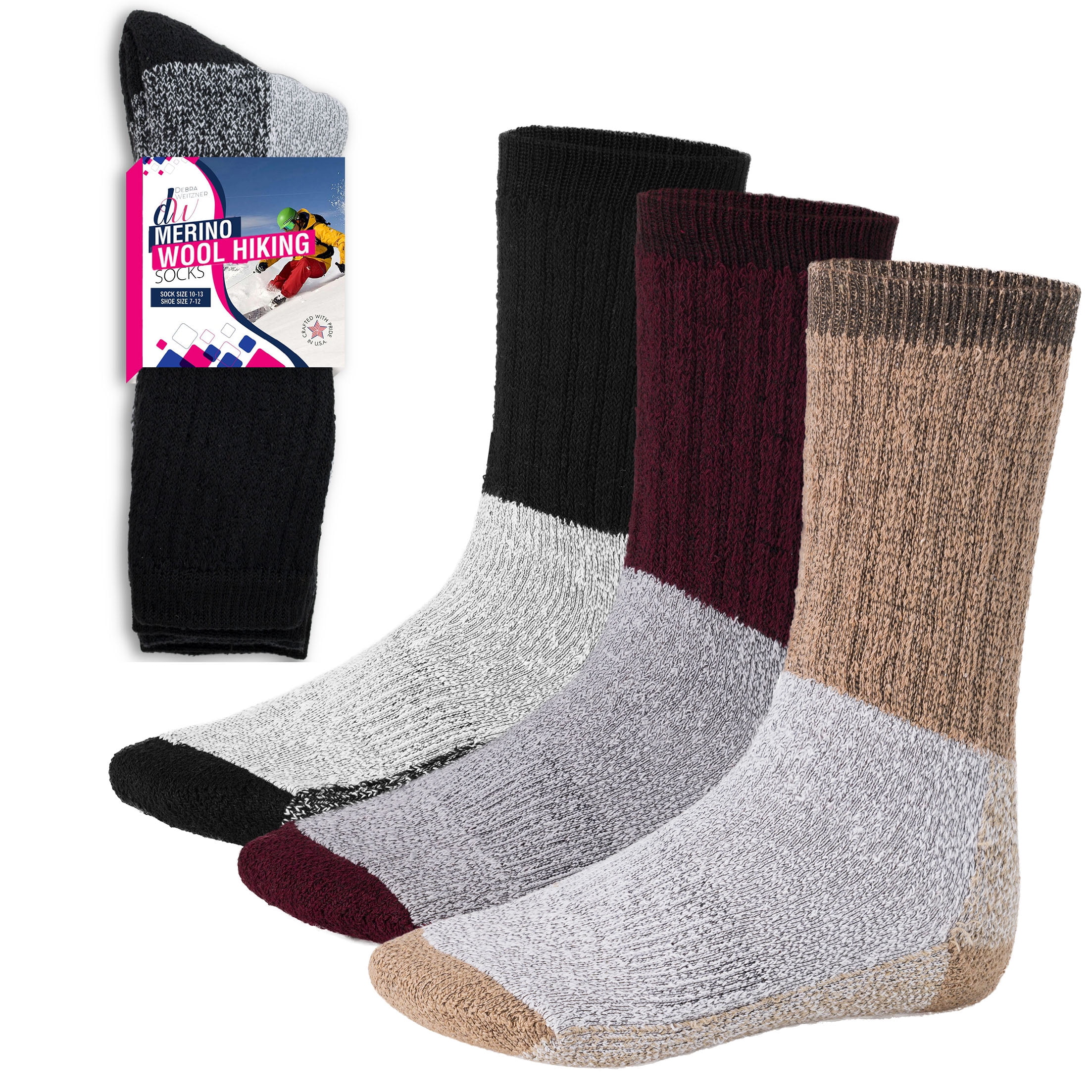 Heavy Thick Ski Sock Ultimate Warmth Arctic Ski Socks Merino Wool 