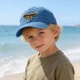 thumbnail image 2 of Krdevn Yellow Dinosaur Embroidery Washed Kids Baseball Cap Soft Adjustable Casual Outdoor Sun Hat for Toddler Boys Girls, 2 of 5