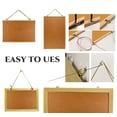 thumbnail image 3 of Cork Board for Wall Bulletin Board Classroom Decor Frame Hanging Pin Letterboard  for Home Kitchen Office 11.81" x 15.74" 2-Pack, 3 of 8