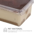 thumbnail image 3 of ColoMX Cajas de paquete de pastel de 20 piezas de 20 piezas Cajas de pastel frescas Cajas de pastel de bricolaje Cajas de pastel de plástico, 3 of 8